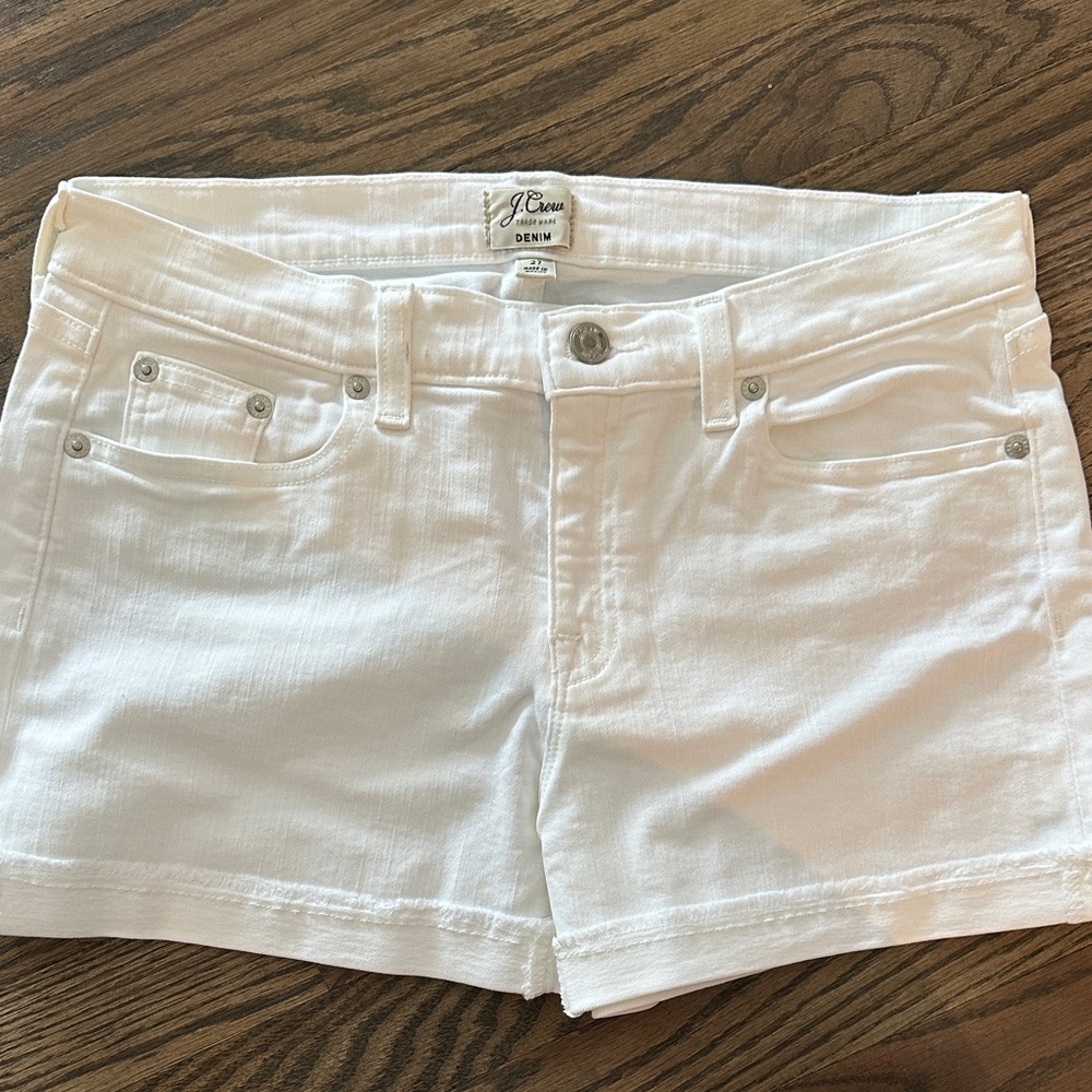 New JCrew denim shorts